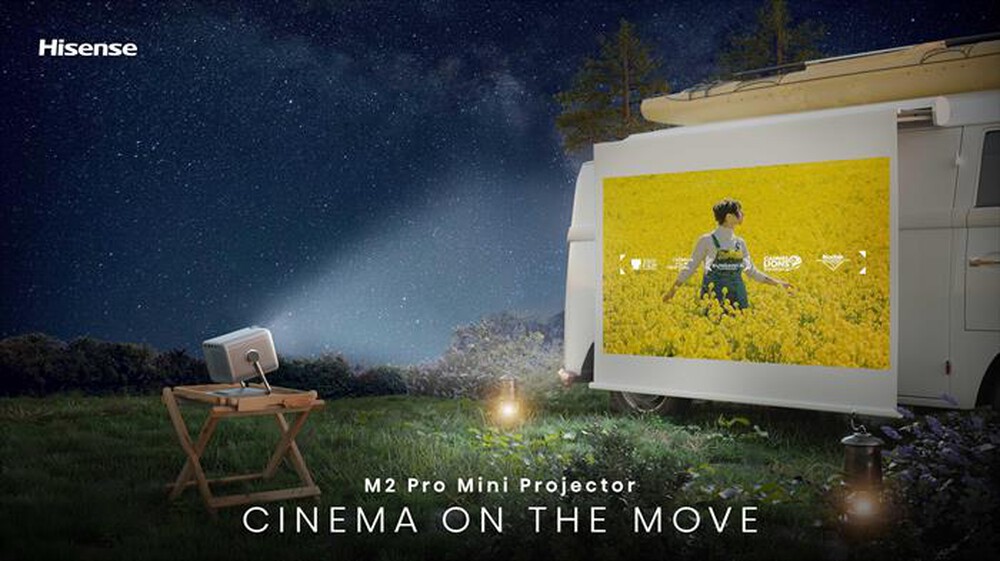 Immagine del prodotto HISENSE - Mini Proiettore Smart 4K M2 PRO-Grigio