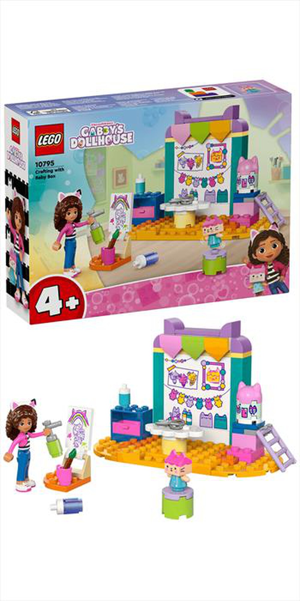 Immagine del prodotto LEGO - GABBY'S DOLLHOUSE Creazioni con Baby Scatola 10795