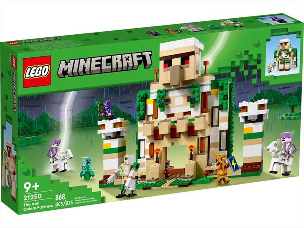 "LEGO - MINECRAFT La Fortezza del Golem di ferro - 21250"
