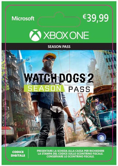 MICROSOFT - Watch Dogs 2 Season pass DLC - 