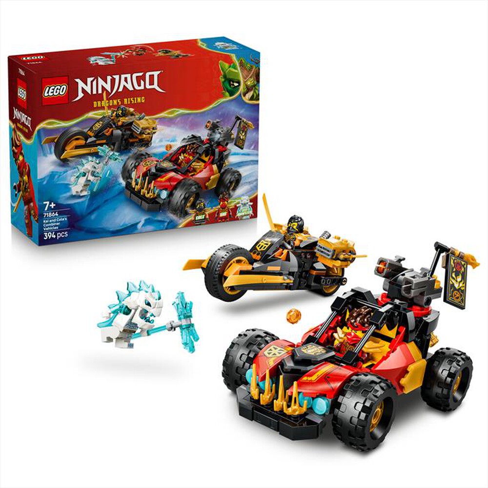 Immagine del prodotto LEGO - Veicoli combinati di Kai e Cole - 71864