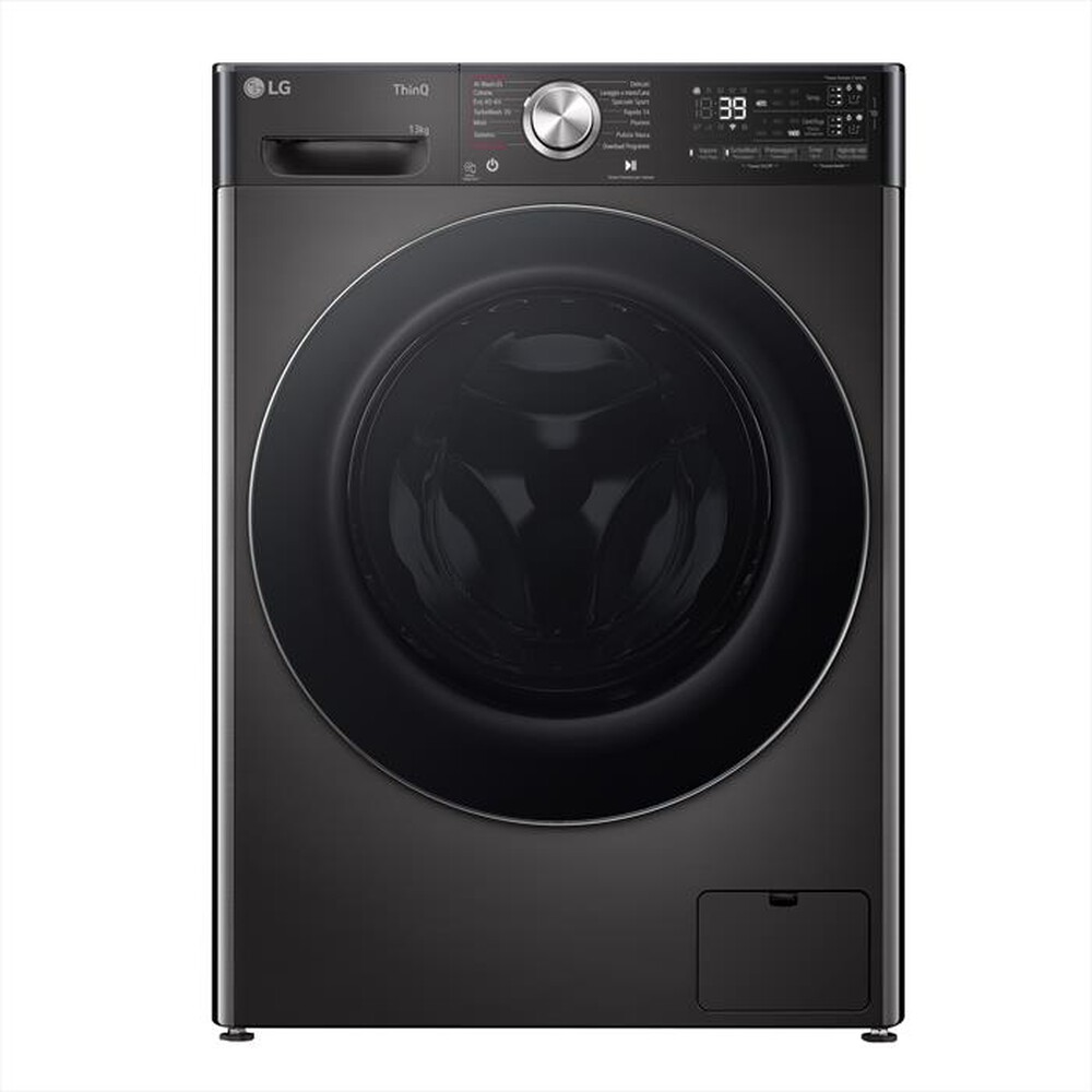 "LG - Lavatrice AI DD R9 F4R9513TPBC 13kg Classe A-Nero"