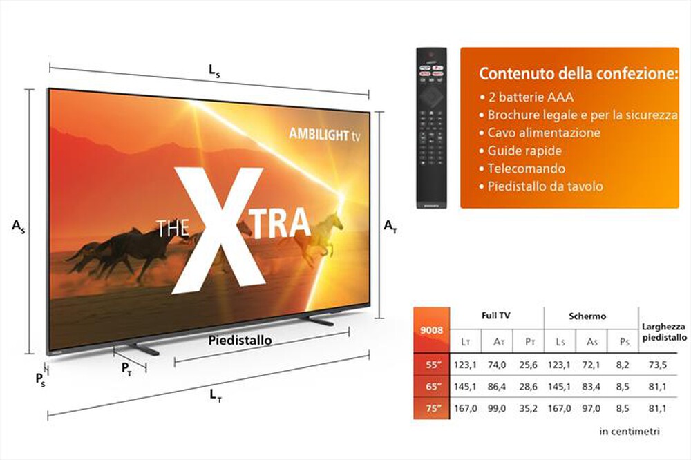 "PHILIPS - Ambilight SmartTV MINI LED UHD 4K 75\" 75PML9008/12"