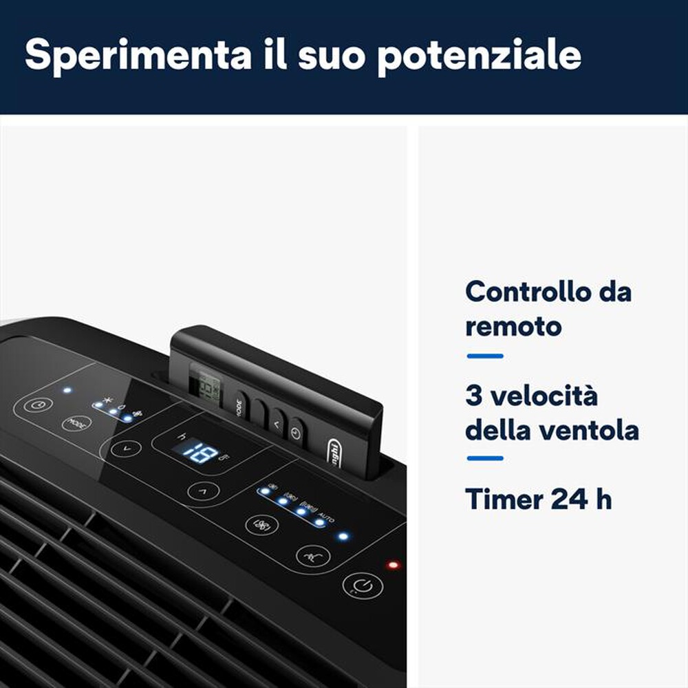 "DE LONGHI - PAC EM93 Condizionatore portatile-Bianco"