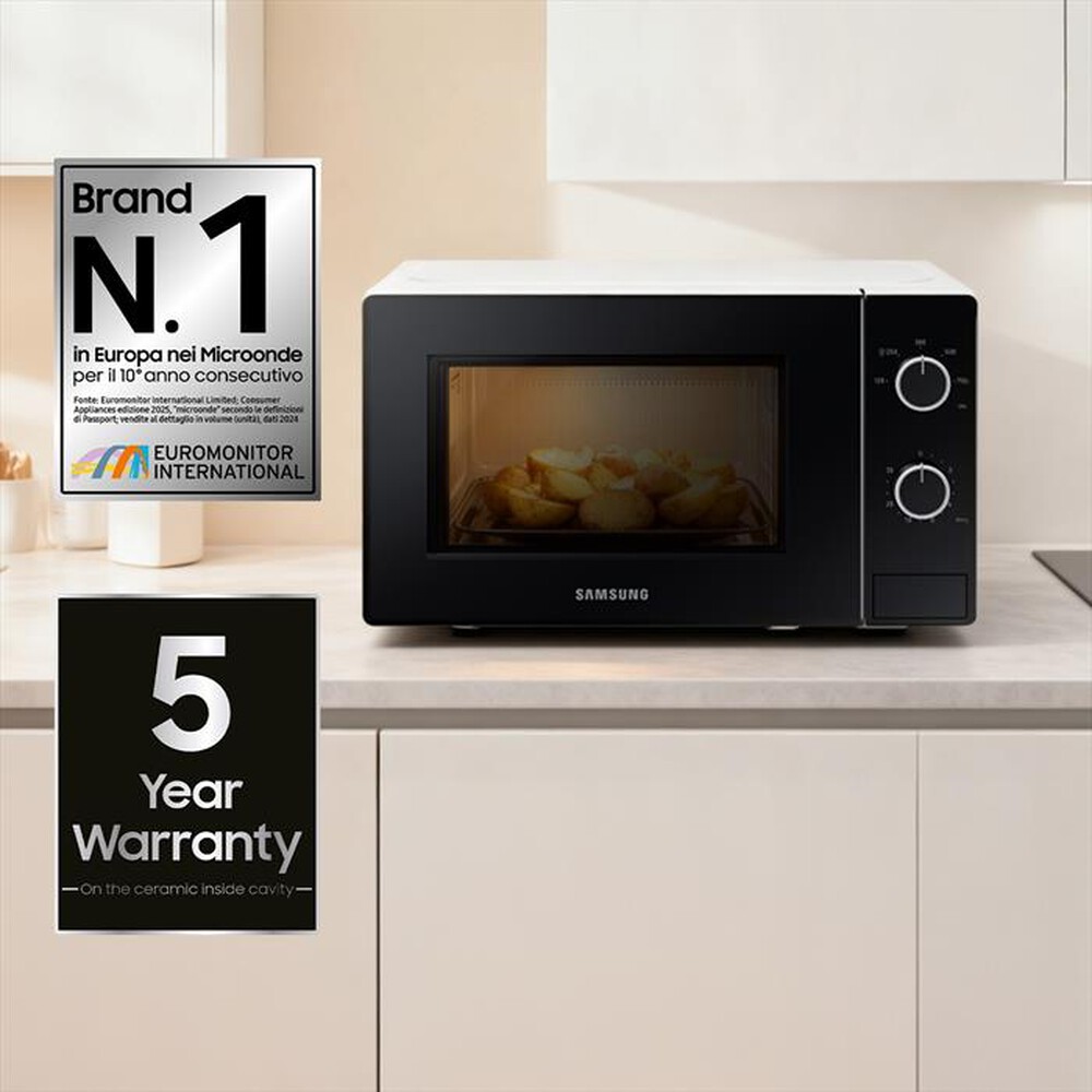 Immagine del prodotto SAMSUNG - Forno microonde MS20A3010AH/ET-bianco