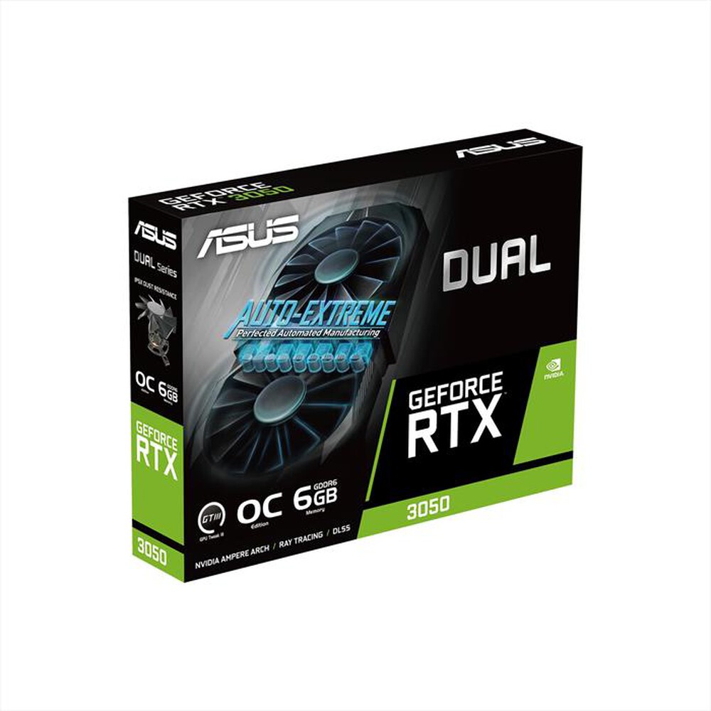 "ASUS - Scheda grafica DUAL-RTX3050-O6G-nero"