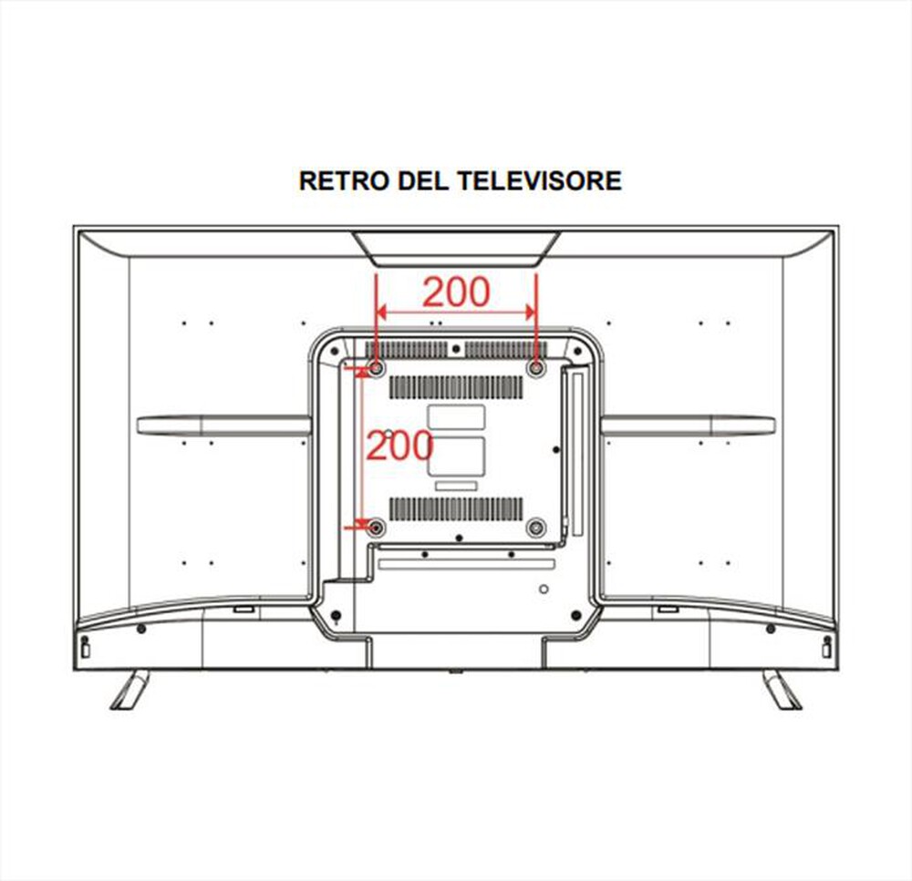 Immagine del prodotto MAJESTIC - FL43VD FHD V1-Nero