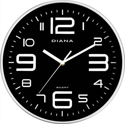 ELITE-DIANA - 111 019-9-6-SILVER QUADRANTE NERO