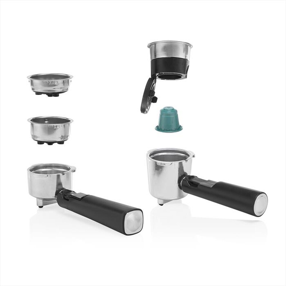 "PRINCESS - Macchina da caffè a Capsule Nespresso 249415-acciaio"