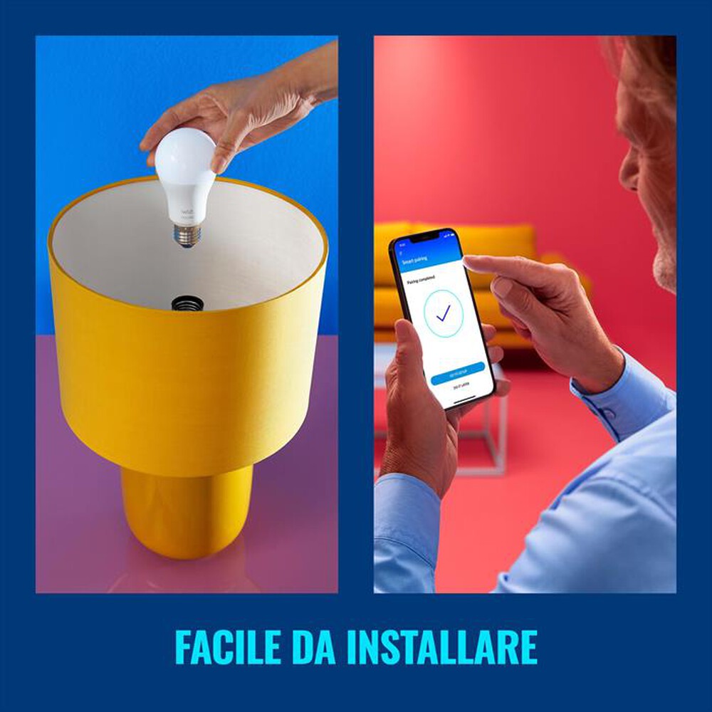 "WIZ - DIM 2X GOCCIA SMERIGLIATA 60W E27-White"