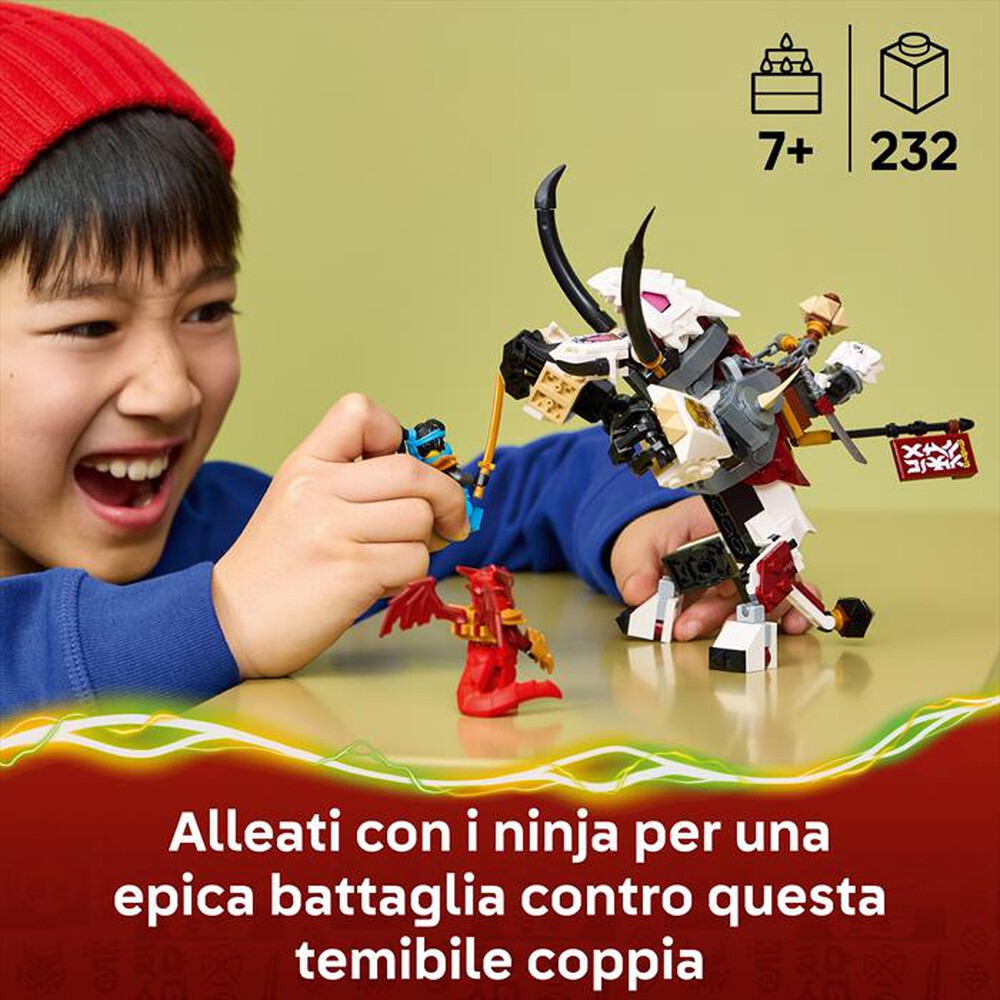 Immagine del prodotto LEGO - NINJAGO Zilvar e Grimtak la Bestia Drago - 71863