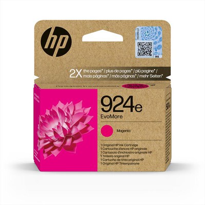 HP - 924E EVO MORE CARTUCCIA DI INCHIOSTRO,MAGENTA-Magenta