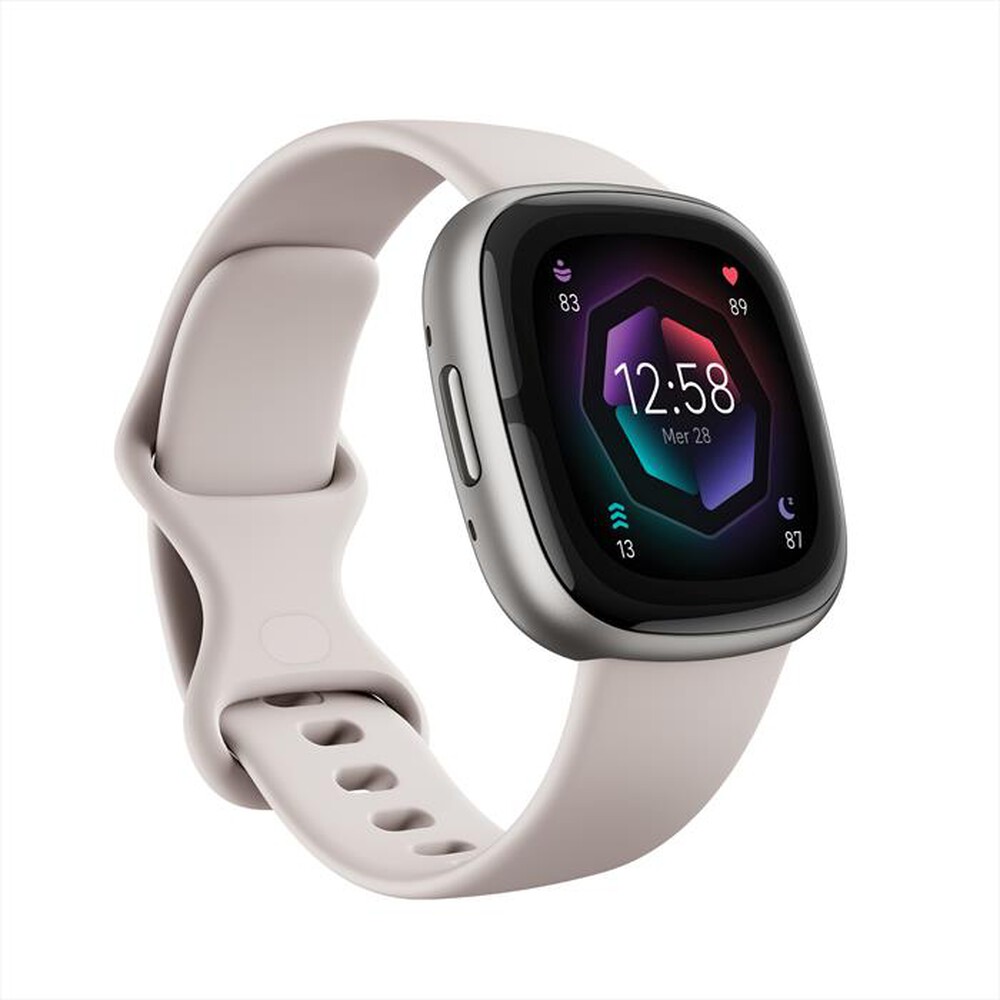 "FITBIT - SENSE 2 - FB521SRWT-BIANCO LUNARE/ALL GRIG"