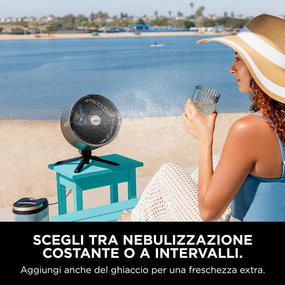 "SHARK - Ventilatore portatile FLEXBREEZE PROMIST-Nero"