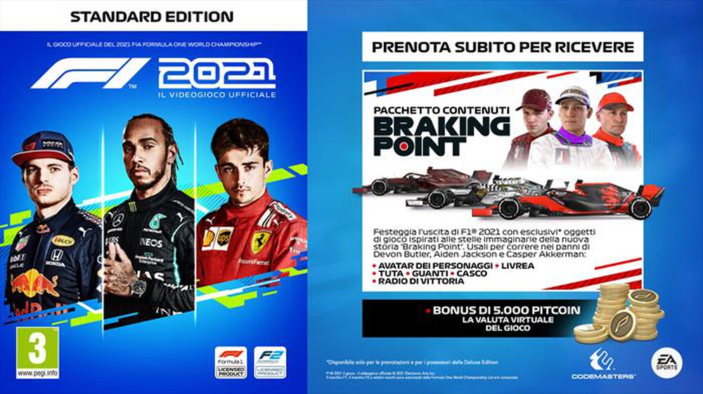 "ELECTRONIC ARTS - F1 2021 PS5"