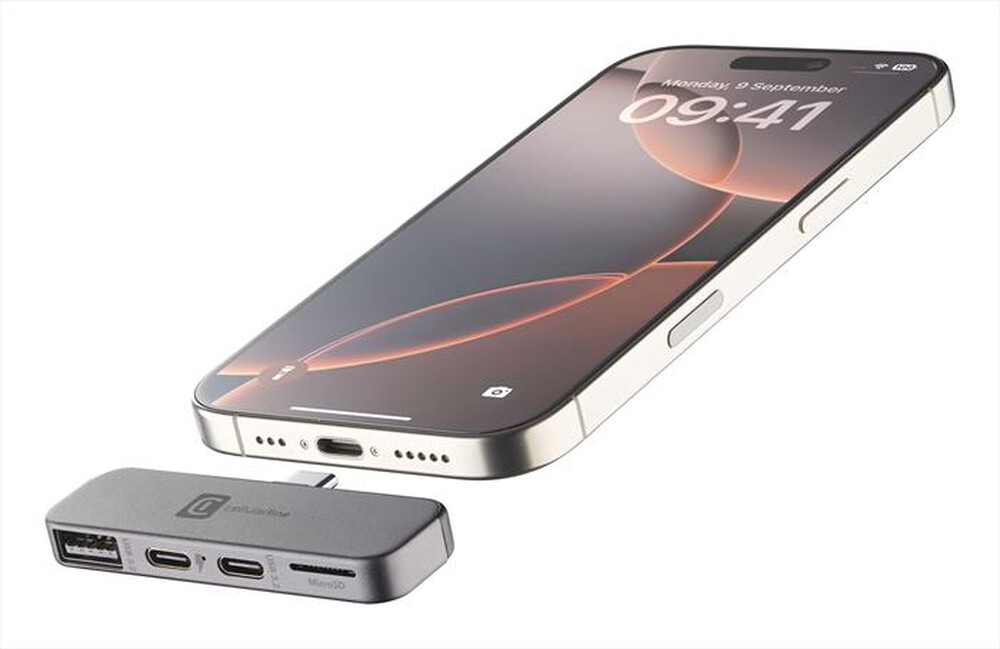 Immagine del prodotto CELLULARLINE - SMARTPHONE HUB 4-Nero