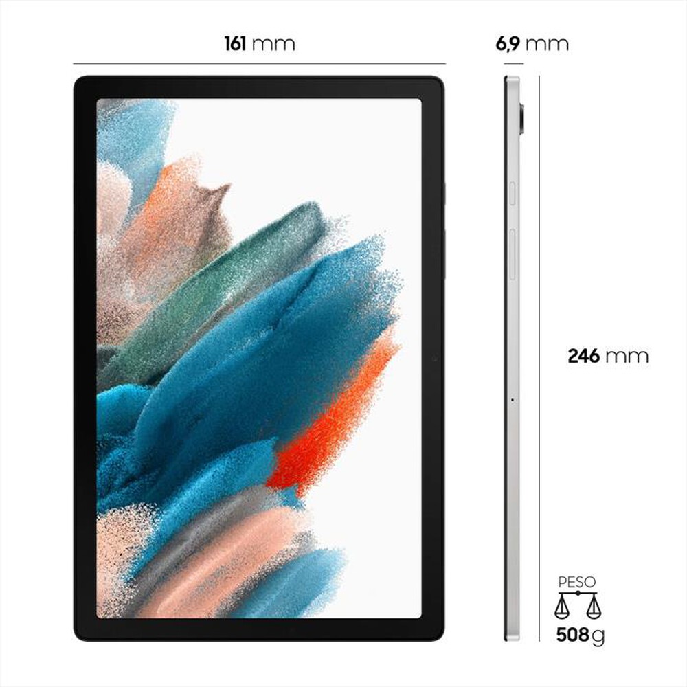 "SAMSUNG - GALAXY TAB A8 WIFI 64GB-Silver"