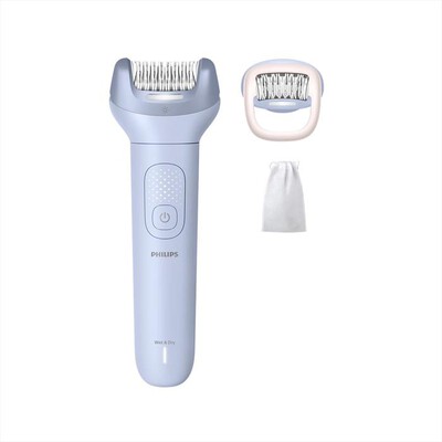 PHILIPS - Epilatore BRE708/00 SERIE 8000-azzurro