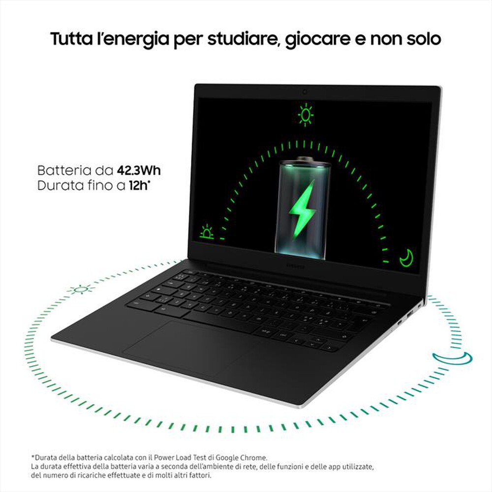 "SAMSUNG - GALAXY CHROMEBOOK GO 14\"-Silver"
