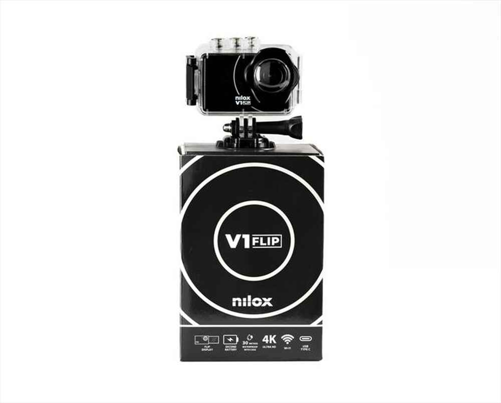 Immagine del prodotto NILOX - Action cam V1 FLIP-Nero