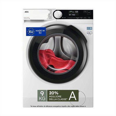 AEG - Lavatrice LR7FD94 9 Kg Classe A-Bianco