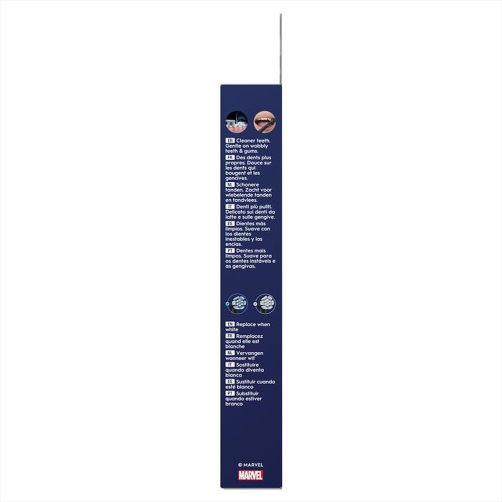Immagine del prodotto ORAL-B - Testine ricambio IO RB SBKF-3 FBNLSENE SPIDER BOX-NERO