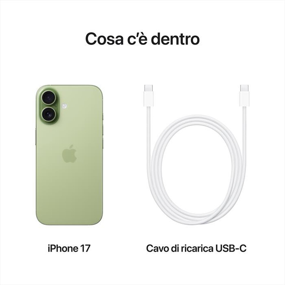 Immagine del prodotto TIM - APPLE iPhone 17 256GB-Salvia