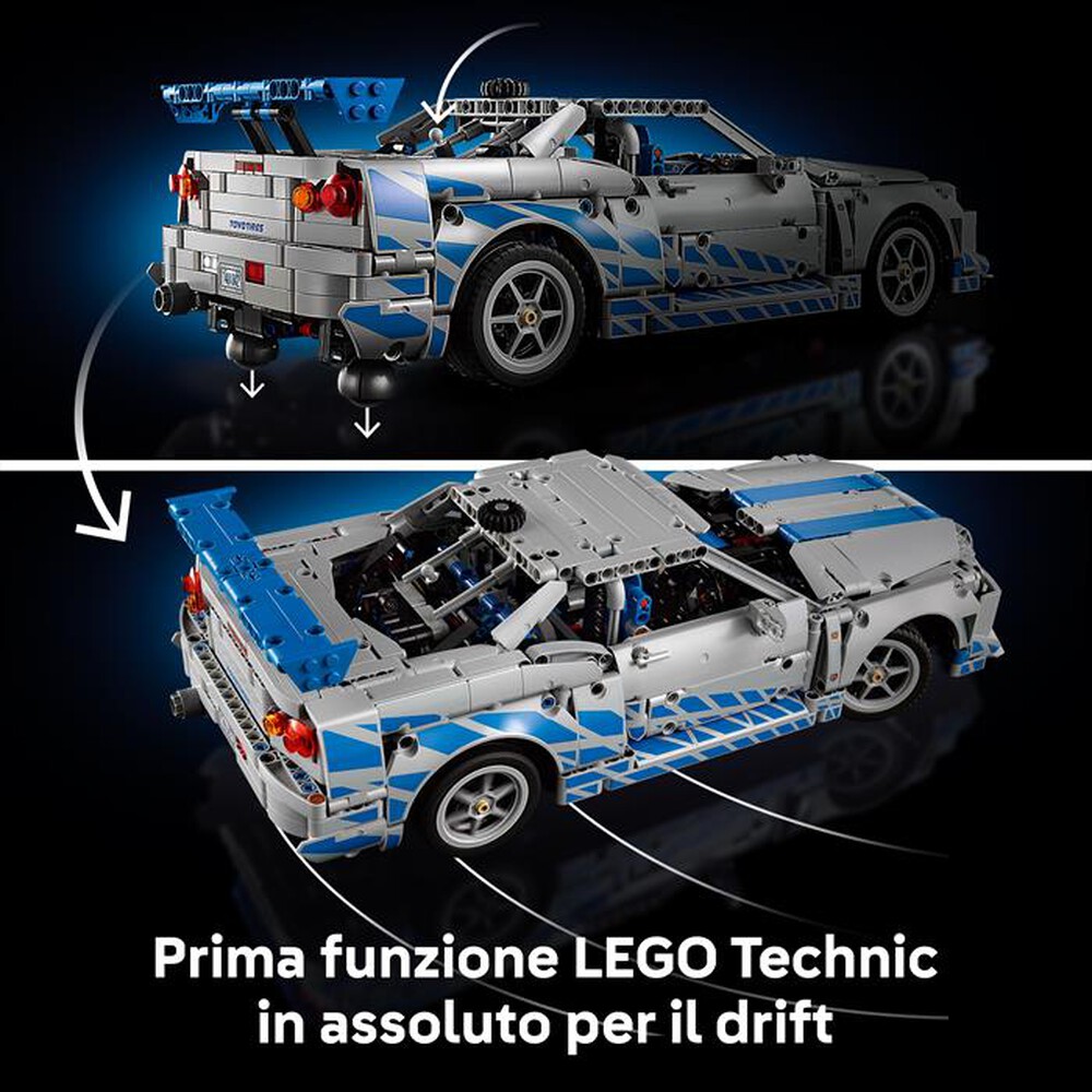 "LEGO - AUTO NISSAN SKYLINE GT-R (R34) 2 FAST 2 FURIOUS-,"