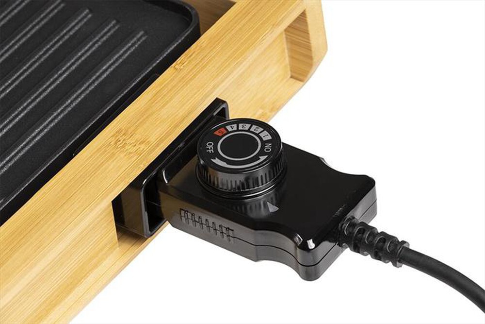 Immagine del prodotto MELCHIONI FAMILY - Bistecchiera elettrica BAMBOO GRILL-nero