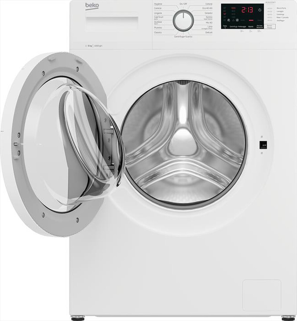 "BEKO - Lavatrice slim WUX61032W-IT 6 Kg Classe E-Bianco"