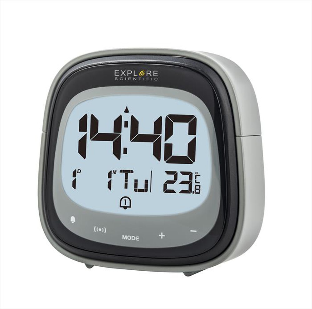 Immagine del prodotto EXPLORE SCIENTIFIC - RDC3006 OROLOGIO SVEGLIA TOUCH KEY-GREY