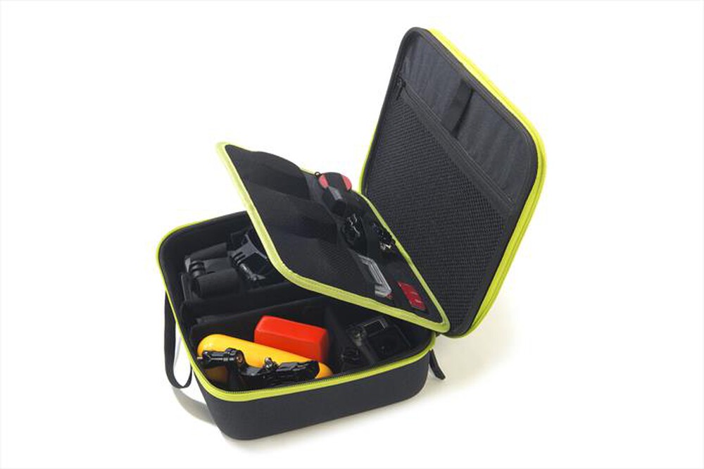 "TUCANO - Custodia Rigida Universale per 2 GoPro Hero-antracite"