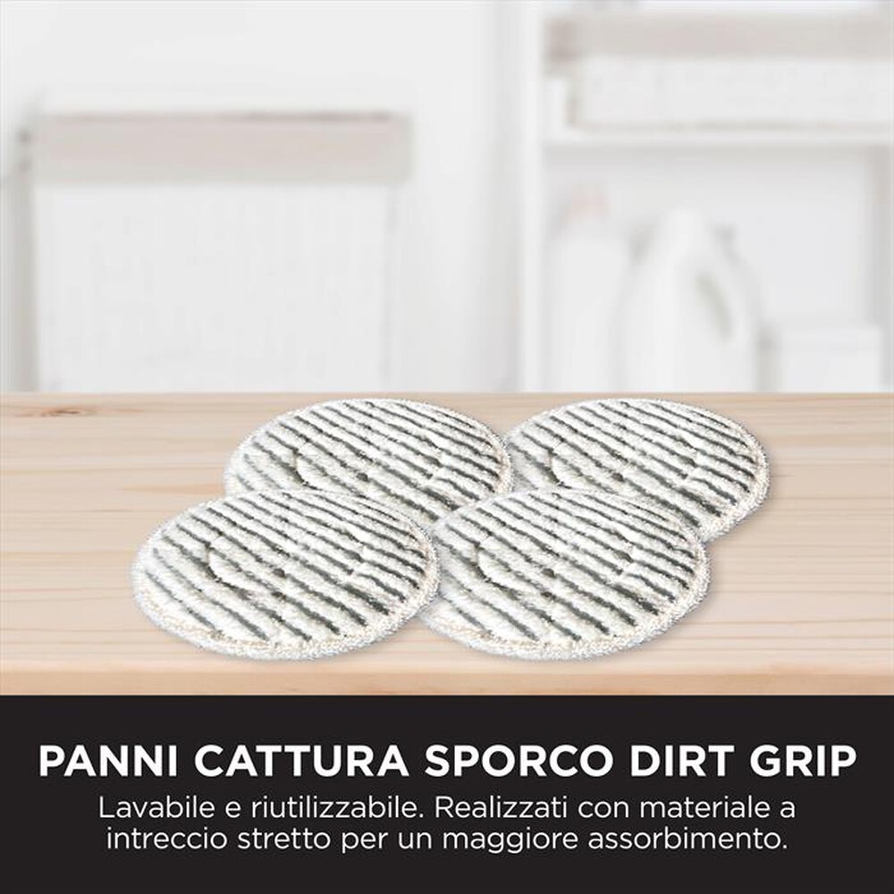 "SHARK - Scopa a vapore STEAM MOP CON STEAM BLASTER S8201EU-Bianco"