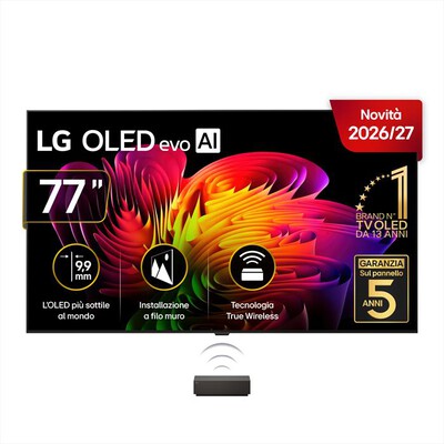 LG - TV OLED 4K 77" WALLPAPER EVO AI W6 OLED77W69LA-Umber Brown