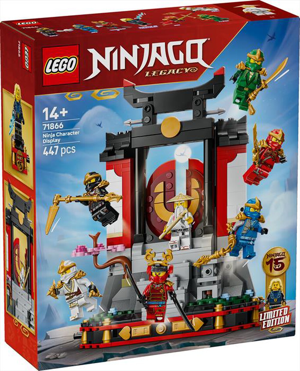 Immagine del prodotto LEGO - NINJAGO Display personaggi Ninja &ndash; 15&deg; ann - 71866