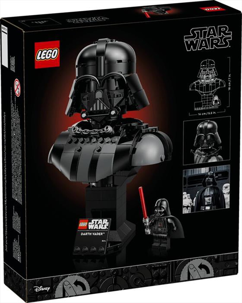 Immagine del prodotto LEGO - STAR WARS Busto di Darth Vader - 75439