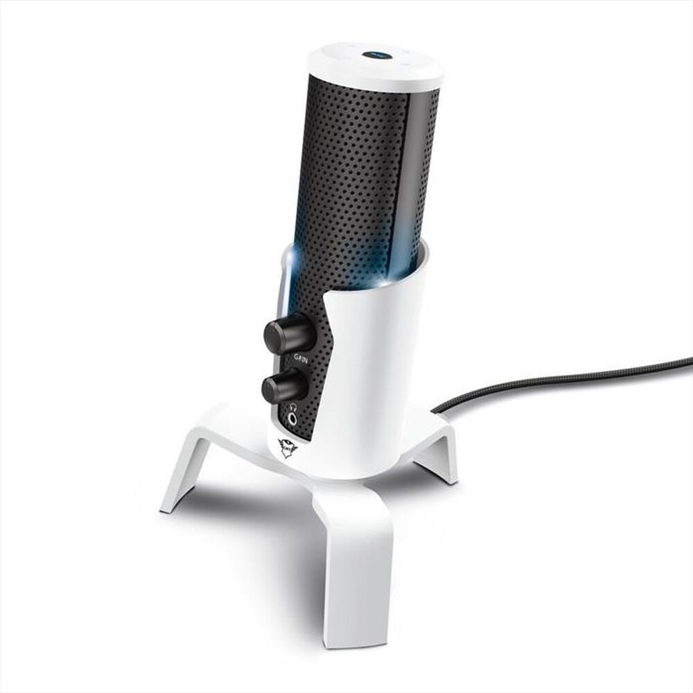 "TRUST - GXT258W FYRU 4IN1 STREAMING MIC PS5-Black/White"
