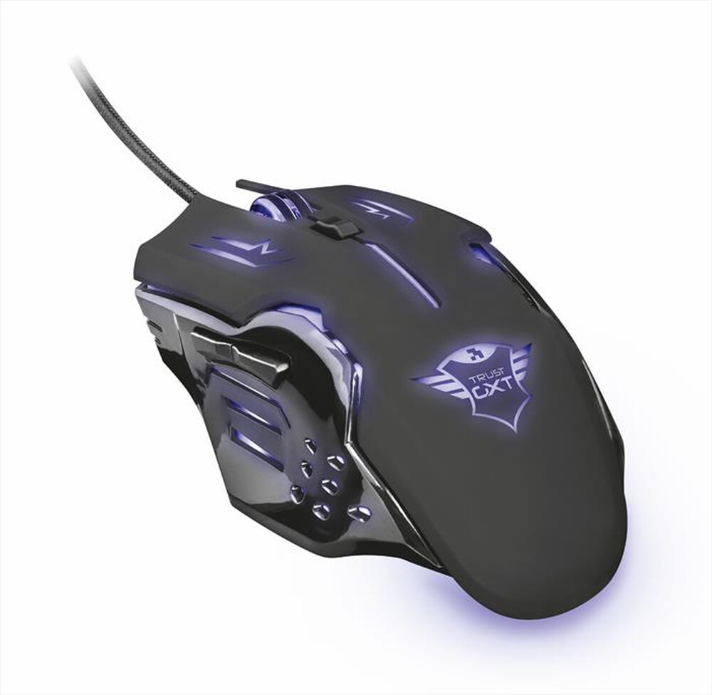 "TRUST - RAVA ILLTED GAMING MSE-Black"
