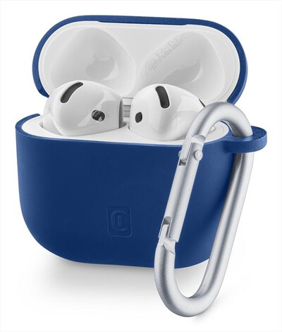CELLULARLINE - Custodia BOUNCE - AIRPODS 4/4 ANC-Blue