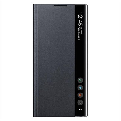 SAMSUNG - CLEAR VIEW COVER BLACK GALAXY NOTE 10-NERO