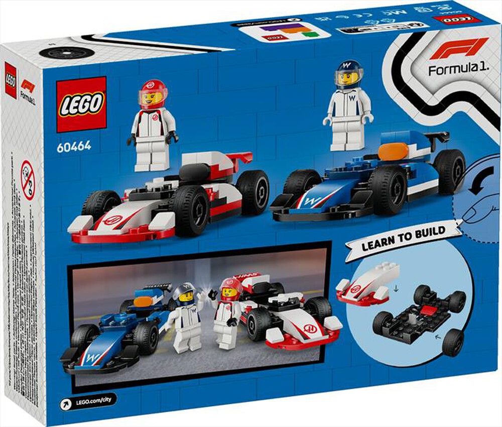 Immagine del prodotto LEGO - CITY F1 Monoposto Williams Racing e Haas F1&reg; 60464