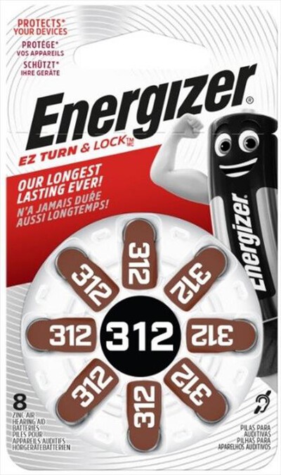 ENERGIZER - Batterie HA312 Z.AIR TFT TL8