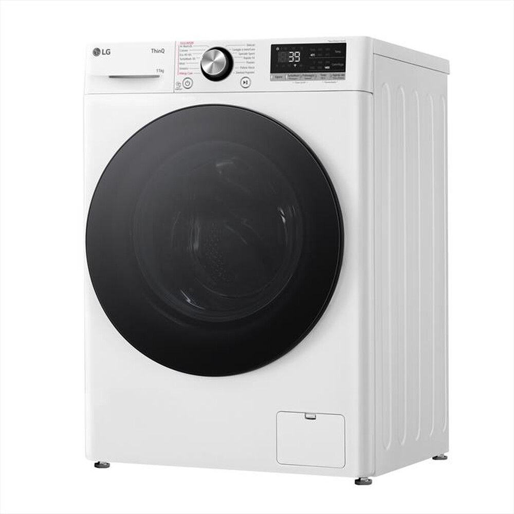"LG - Lavatrice AI DD R7 F4R7011TSWB 11kg Classe A-Bianca"