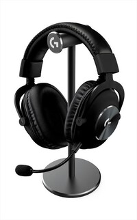 LOGITECH - Cuffia con microfono PRO X WIRED + HS STAND-Nero, 