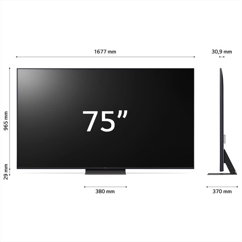 "LG - Smart TV LED UHD 4K 75\" 75UR91006LA-Blu"