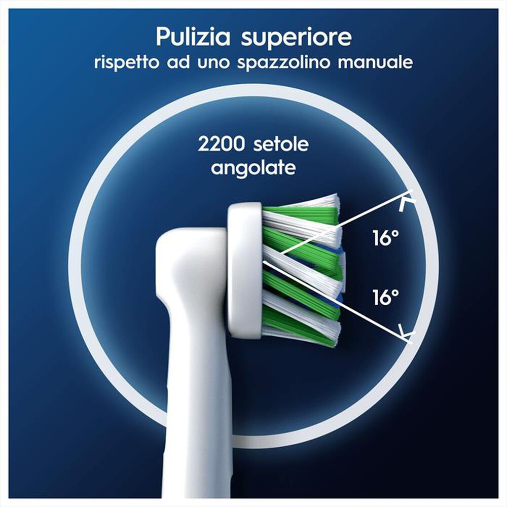 Immagine del prodotto ORAL-B - TESTINE DI RICAMBIO PRO CROSS ACTION-Bianco