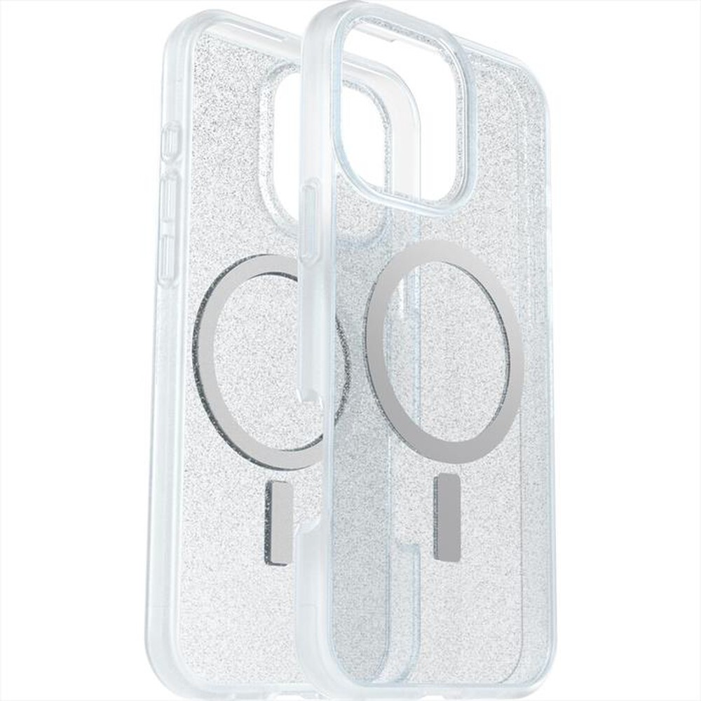 "OTTERBOX - REACT MAGSAFE TWIZZLERS CUSTODIA IPHONE 16 PROMAX-Trasparente/Glitter"