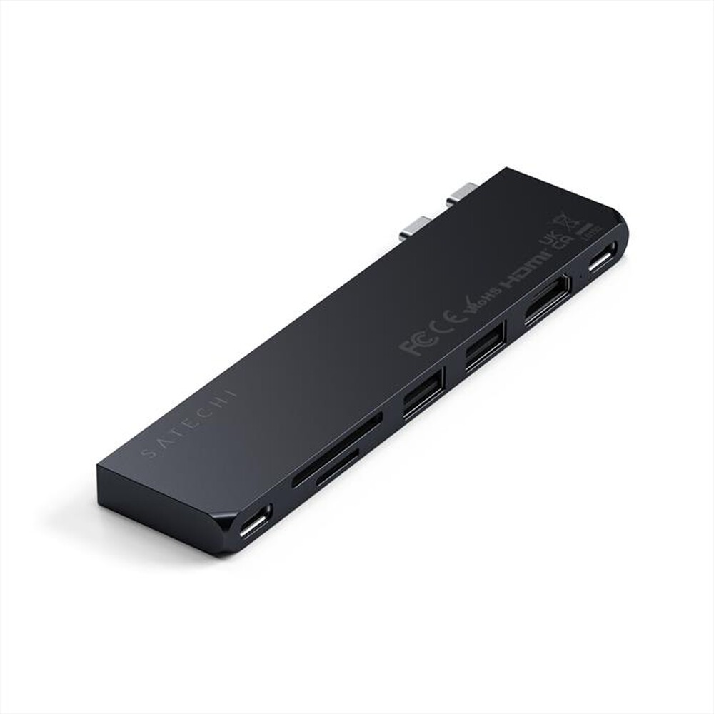 "SATECHI - USB-C PRO HUB SLIM ADAPTER-midnight black"