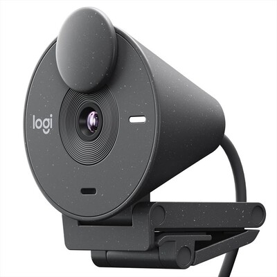 LOGITECH - Webcam Brio 300-Grafite