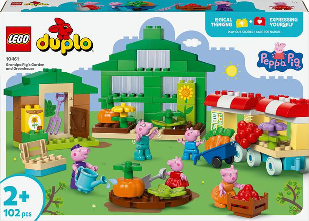 "LEGO - 10461 IL GIARDINO E LA SERRA DI NONNO PIG-,"